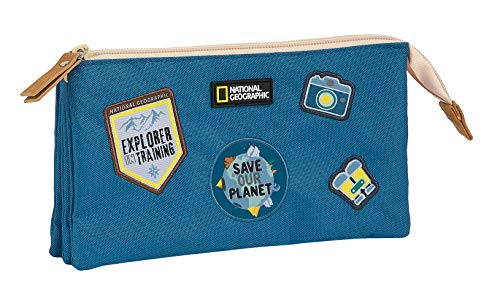 Portatodo Triple Reciclable National Geographic Explorer  220x30x120mm