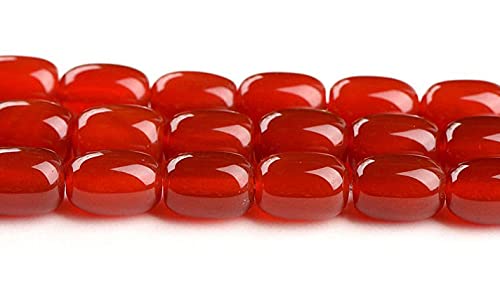 Accessories Hand String Beads Red Agate Barrel Bead DIY Jewelry (1318mm)