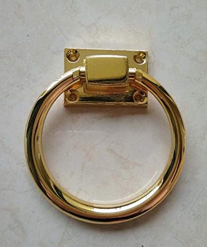 3 pcs 100 mm knocker Square chrome wooden chair sofas handles pulls knobs modern furniture handles wooden door knockers - (Color: 5)