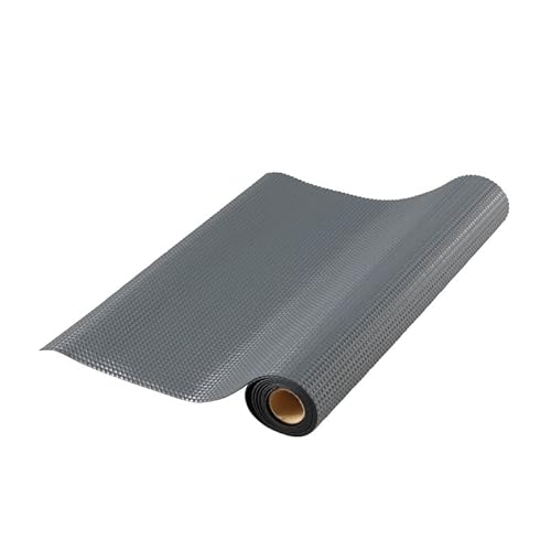 ダルトン(Dulton) 保護マット ビニールシート 45×150cm S グレー ピラミッド PVC 滑り止め フロア キッチン 食器棚 ドロワー 2mm厚 V23-0538S/GY PYRAMID RUNNER MAT S GRAY