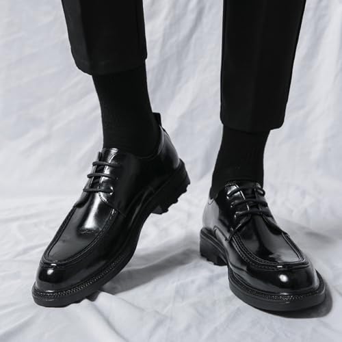 Men's Oxfords Formal Dress Shoes Casual Lace-ups Classic Stylish Business Derbys Fashoin Wedding Party Shoes3
