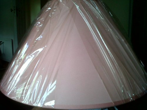 14 INCH/36CM PVC COOLIE IN ROSE CHIC 42MM FITTING 100W MAX โ image 1