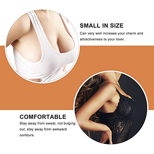 EXCEART 8 Stuks Vrouwen Tepel Pasteitjes Siliconen Onzichtbare Borst Cover Stickers Dames Anti Bump Tepel Cover Met Doos… - Image 4