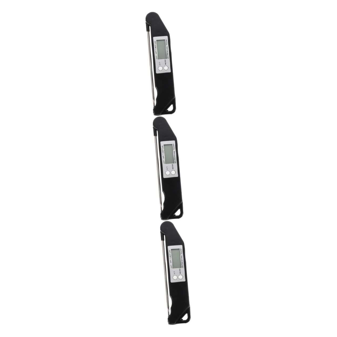 TOPBATHY 3pièces Thermomètre Numérique Inoxydable Pour Viande Et Cuisine Mesure Rapide Secondes Pour Bbq Camping Et Cuisine Domestique