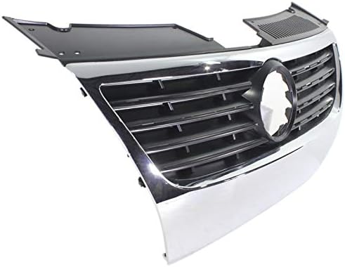 Garage-Pro Grille Assembly for VOLKSWAGEN PASSAT 06-10 Chrome Shell/Black Insert