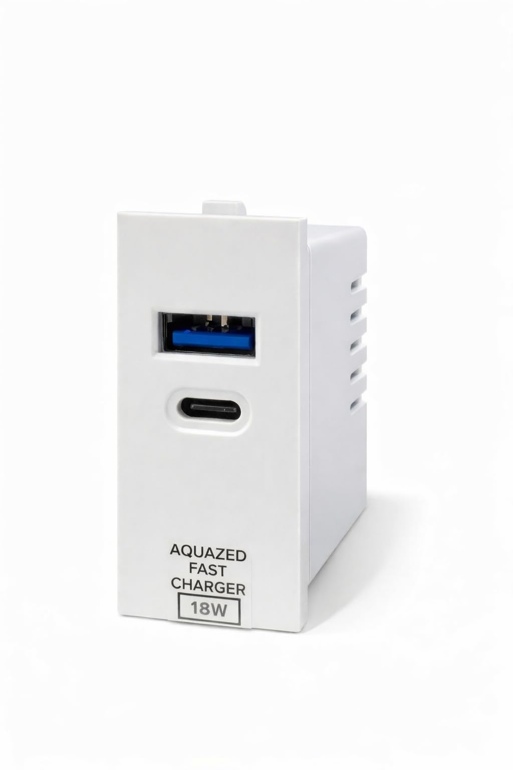 USB Fast Charger for moduler Switch Board Roma and Penta Model Type Dual Port USB and Type c (18, Watts)-image-33