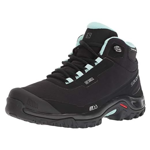 Salomon - Shelter CS WP W - 404731 - Färg: Svarta - Storlek: 36 2/3 EU