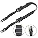 Feyachi 2 Point Sling/Sling with Adjustable Shoulder Strap Black