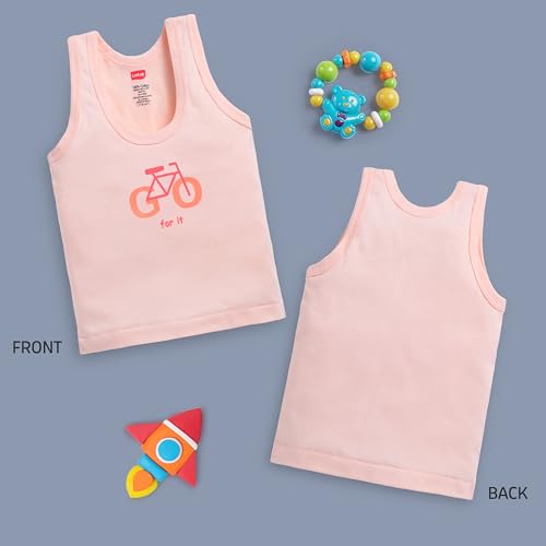 Image of LuvLap Baby Boys Regular Fit 100% Cotton Vest