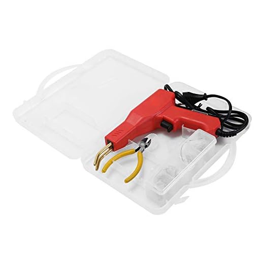 zroven Handy Plastics Welder Garage Tools Hot Staplers Machine Staple PVC Repairing Machine Car Bumper Repairing Hot Stapler Welding Tool Handy Plastics Welder Garage Tools