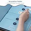 if I Die Binder - Important Document Organizer, Bound Expanding File Folder for Important Papers, Emergency Binder, Birth Certificates, Social Security Cards, Passports, Photos, and Letters (Blue) #1