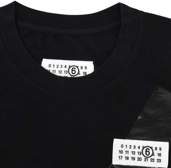 【正規品】MM6 numeric logo label/ロゴ ラベル Tシャツ 正規品】MM6 numeric logo label/ロゴ ラベル Tシャツ MM6 Maison