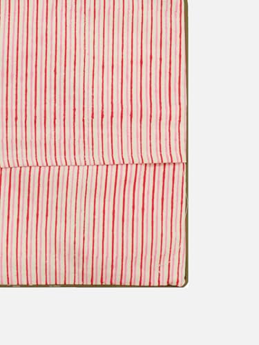 Image of Darakht Hand Block Printed Cushion Cover Set | Cushions Cover for Home & Office | 100% Cotton Fabric | Size - 16 x 16 Inches | Pack of 2 Cushion Covers | Color - White