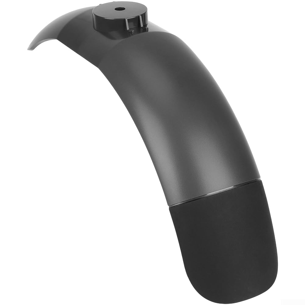 Delantero para guardabarros para Xiaomi 4 Pro Scooter eléctrico estilo gris con cinta adhesiva para protección contra salpicaduras, diseño de plástico resistente al desgaste, solución de montaje