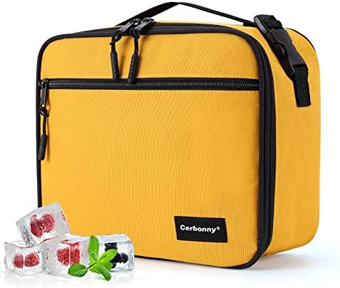 Freezable Lunch Bag,Freezable Snack Bag,Mini Cooler Bag for Travel/Work/School,Small Insulated Bag,Small Cooler Lunch Box with Ice Packs,Insulated Snack Bag,Freezable Snack Box with Handle Buckle