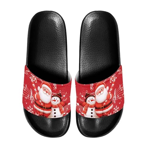 Image of Open Toe Slippers for Women Rubber Slides Womens Sandal Slippers