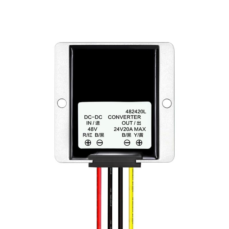 Convertisseur DC-DC 48V à 24V 20A abaisseur de tension buck pour montage DIY