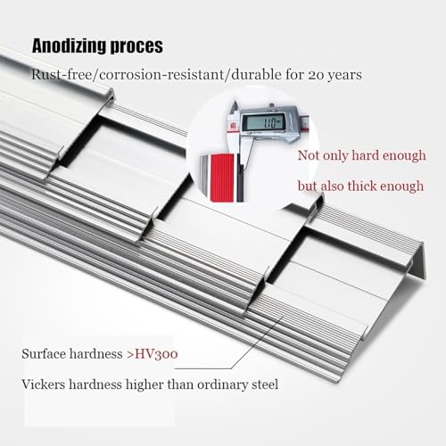 Protector autoadhesivo para escalera de aluminio: evita caídas con este peldaño Nero 5