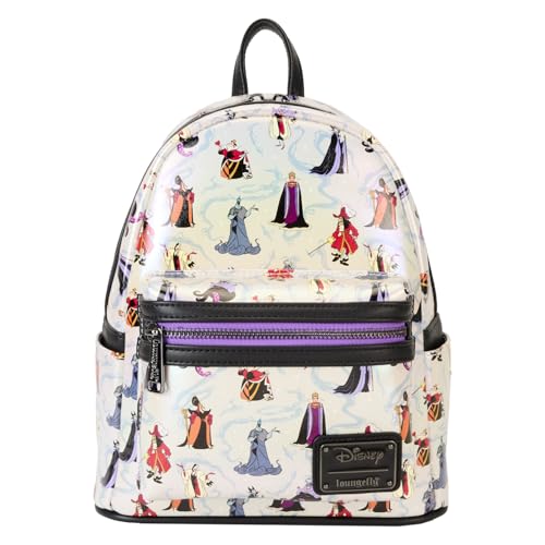 Loungefly Disney Villains Iridescent Mini Backpack