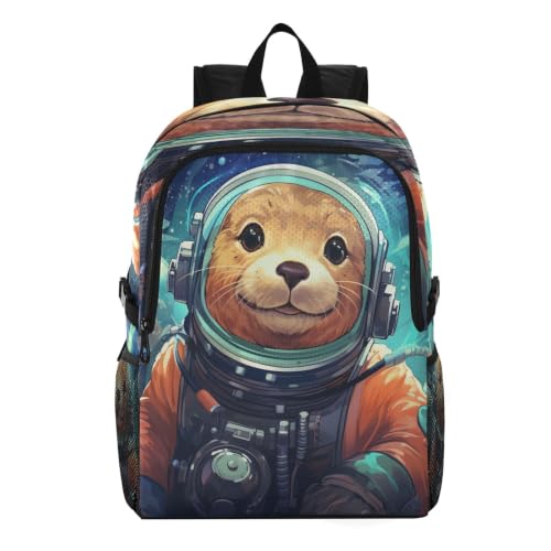 Sac de randonnée pliable mignon motif animal espace ultra léger