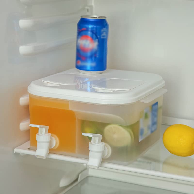 Cruche à eau 5L avec robinet pour ne plus encombrer l'espace de votre frigo