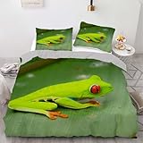 Microfibre - La microfibre les parure housse couette doux, respirants, faciles à repasser, Couverture lit La haute résistance à la traction le rend solide, durable et difficile à déchirer, résistants aux plis et à la décoloration