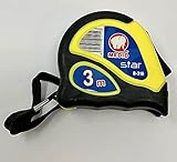 Flexómetro star con estuche bimaterial, con freno y clip