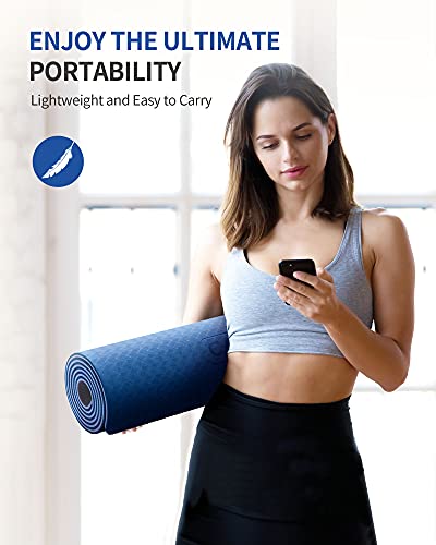 CAMBIVO Extra Thick Yoga Mat for Women Men Kids - Image 6