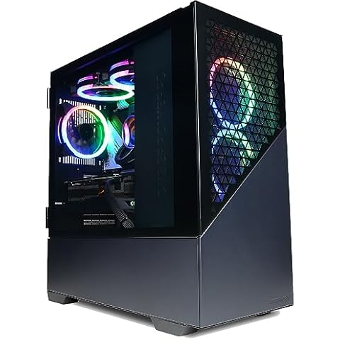CyberPowerPC Centurion Gaming PC with Liquid Cooling Cover