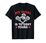 El diseño del palo de lacrosse My Goal Is To Deny Yours, es adecuado tanto para hombres como para mujeres. Signature Lacrosse Boys Girls lacrosse Stick.