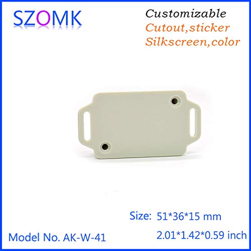 Gimax 50pcs a lot Gimax ^ diy Av GN[W abs }eA Rg[ {bNX vX`bN GN[W 51X36X15mm