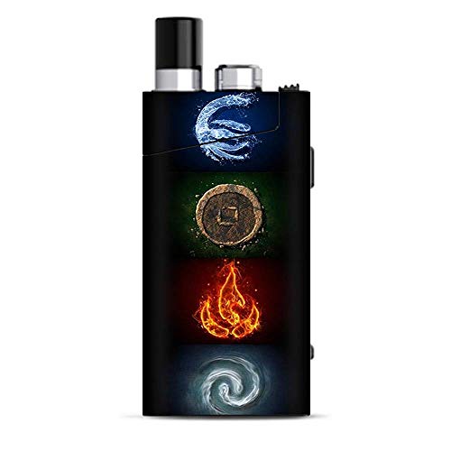 Skin Decal Vinyl Wrap for Smok Trinity Alpha Kit | Vape Stickers Skins Cover| Elements Water Earth Fire Air