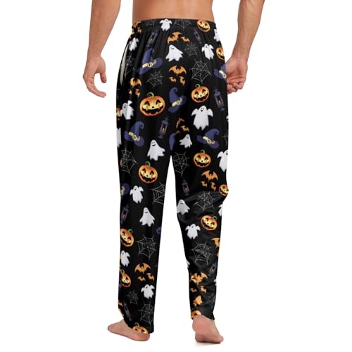 LARSD Mens Pajama Pants Funny Lounge Pants for Men Soft Pajama Bottoms Sleep Pants with Pockets Drawstring2