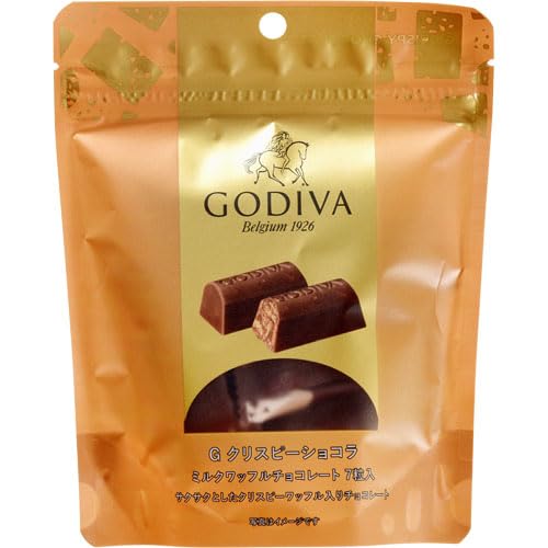 Amazon.co.jp: GODIVA(ゴディバ) G クリスピーショコラミルクワッフル