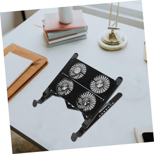 Soporte portátil ajustable para laptop Veemoon con ventilación miniatura 4