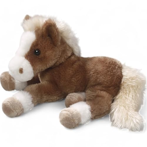 Carl Dick Pferd liegend braun, Plüschtier, Kuscheltier ca. 30cm 3303002