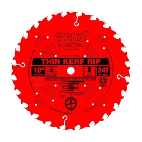 Freud 10" Thin Kerf Rip Blade Cover