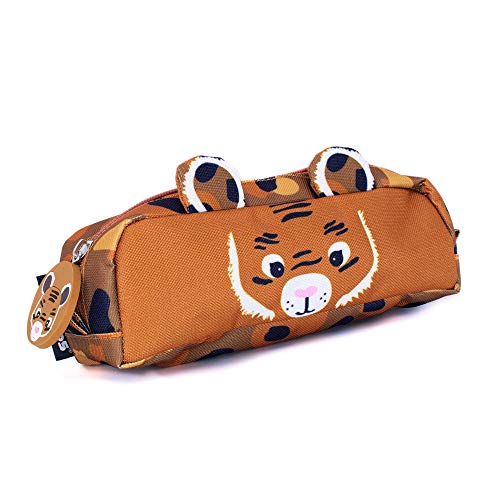Les DéGLINGOS - Estuche escolar simple - Speculos Le Tigre - Escuela preescolar a CP | niño y niña | Divertido Animal | A partir de 3 años | Poliéster reciclado Cover