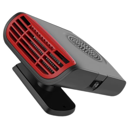 DRESSOOS Calentador De Coche De 12 V, Descongelador De Parabrisas Portátil, Calentador Portátil Para Coche, Calentador De Vehículo.
