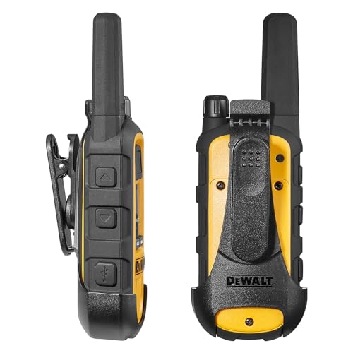 Dewalt DXFRS800 2 Watt Heavy Duty Walkie Talkies - Waterproof, Shock Resistant, Long Range & Rechargeable Two-Way Radio thumb #12