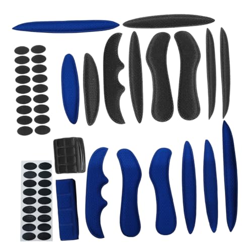 HANABASS 2 Sets Helmet Inserts Breathable Liner with High Sweat Absorption for Comfortable Cycling and Outdoor Adventures Lightweight and Shock Absorbing Cushion Pads