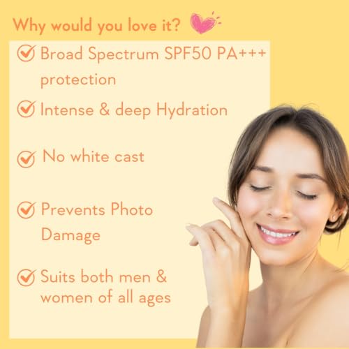 Image of WishCare Sunscreen Body Lotion SPF50, In-Vivo Tested Body Sunscreen, 100ml | Body Sunscreen With Broad Spectrum Protection, No White Cast & Non Greasy, Reduces Tan, All Skin Types, For Women & Men