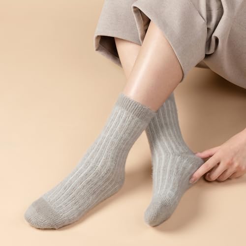 RockDove Women's Wool Cashmere Calf Socks4
