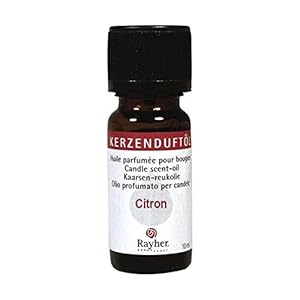 Rayher Kerzenduftöl 10 ml – Zitrone