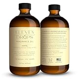 Eleven Drops Santal Aroma Fragrance Oil – Essential Oil Blend for Diffusers, Candles & Soap Making, Mixing, Long Lasting Scent, Pet Friendly, Made in USA, Amber Glass Bottle, IFRA Compliant, 4 Fl. Oz.