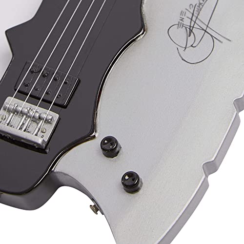 Gene Simmons (Kiss) – Réplique de guitare miniature – Cadeaux de musique – Ornement fait à la main - Les Beatles, Paul McCartney, John Lennon, RIngo Starr, George Harrison Gene Simmons (Kiss) – Réplique de guitare miniature - Cadeaux de musique - Ornement fait à la main – Image 5