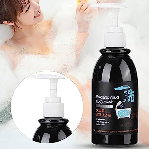 Halpilt Lifusha Volcanic Mud Body Wash Whitening, 3 In 1 Effective Volcanic Mud Skin Whitening Body Lotion, Volcanic Mud Body Wash, Lifusha Body Wash, Volcanic Mud Skin Whitening Body Lotion (2Pcs) #TOP2