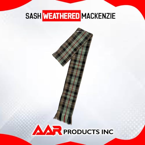 Image of AAR Womens Tartan Clan Sashes Ladies Brooch Scottish Highland - 90 x 10.5 Inches