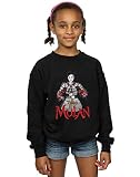 Disney Mädchen Mulan Movie Sword Pose Sweatshirt Schwarz 7-8 Years