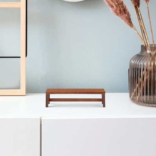 Modelos de muebles de madera escala 1:12 para restaurar dioramas mini 3